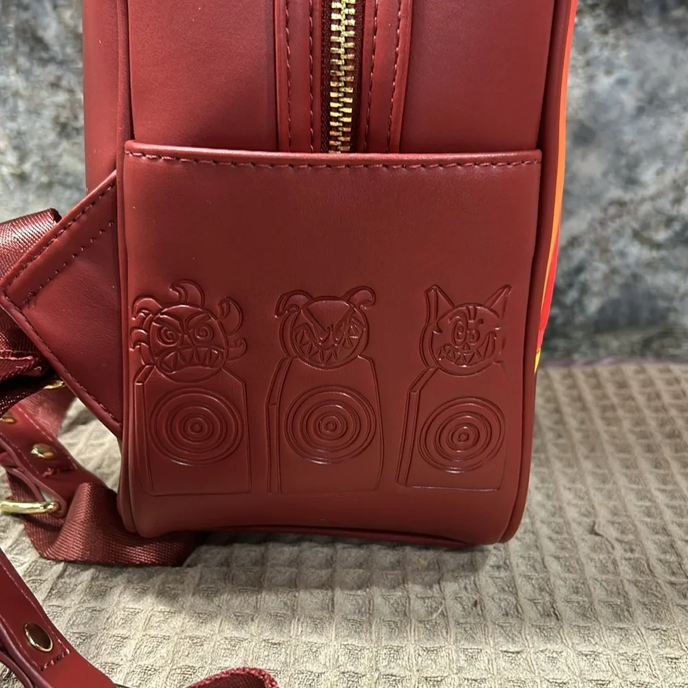 NWT Loungefly Disney Hercules 25th Anniversary Sunset Mini Backpack